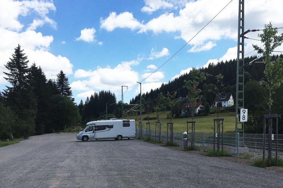 Bild Wohnmobilstellplatz Wohnmobilstellplatz in Altglashütten mit Wohnmobil